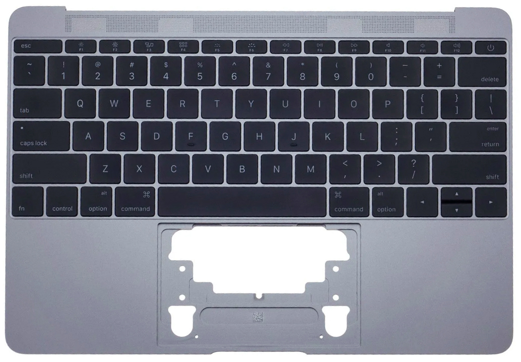 Top Case w/ Keyboard Space Gray 661-04882