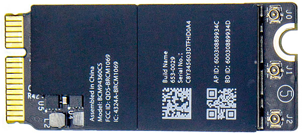 Wireless (Airport/Bluetooth) Card 661-01559 for Mac mini Late 2014