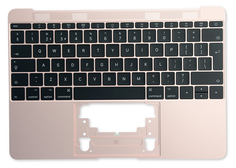 Top Case w/ Keyboard 661-04881, 661-04882, 661-04883, 661-04884 for MacBook Retina 12-inch 2017
