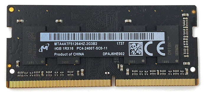 Memory SDRAM 4GB DDR4-2400 661-07301