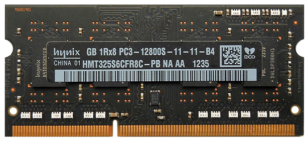 Memory RAM 4GB DDR3 1600MHz / PC3-12800 661-7105