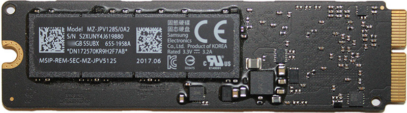 Solid State Drive (SSD) PCIe 661-03525, 661-7456, 661-7459, 661-7462, 661-7540 for MacBook Pro Retina 15-inch Late 2013
