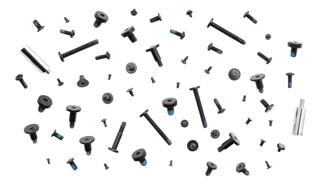 999-0002 - Screws / Screws Full Set/Kit, 62+ pieces for iMac Retina 5K 27-inch Mid 2015. Screw Location(s): 