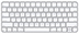 Magic Keyboard, Lock Key, Silver, ANSI, English for iMac 24-inch M1 (Early 2021)