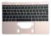 Top Case w/ Keyboard, Rose Gold for MacBook 12-inch Retina (Early 2016, Mid 2017)