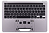 Top Case w/ Keyboard w/ Battery, Space Gray, English for MacBook Pro 13-inch 4 TBT3 (Mid 2020)
